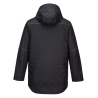 Parka grand froid imperméable doublure matelassée Noir – Portwest KX360