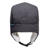 Bonnet doublé sherpa grand froid coupe-vent Gris métal – Portwest HA33