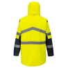 Parka haute visibilité bicolore respirante classe 3 Jaune/marine – Portwest S760
