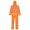 Ensemble de pluie enroulable haute visibilité classe 3 Orange – Portwest H448
