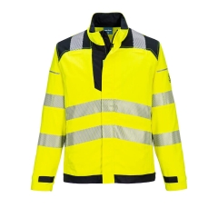 Veste de travail haute visibilité ignifugée multirisque classe 3 Jaune/noir – Portwest FR714