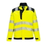Veste de travail haute visibilité ignifugée multirisque classe 3 Jaune/noir – Portwest FR714