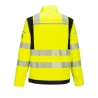 Veste de travail haute visibilité ignifugée multirisque classe 3 Jaune/noir – Portwest FR714