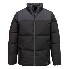 Blouson matelassé baffle isolation renforcée ripstop Noir – Portwest KX306
