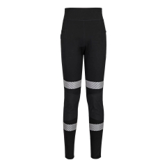 Legging de travail femme taille haute stretch ripstop Noir – Portwest KX381