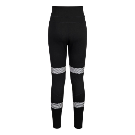 Legging de travail femme taille haute stretch ripstop Noir – Portwest KX381