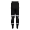 Legging de travail femme taille haute stretch ripstop Noir – Portwest KX381