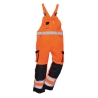 Cotte à bretelles haute visibilité multipoches classe 2 Orange/marine – Portwest TX52