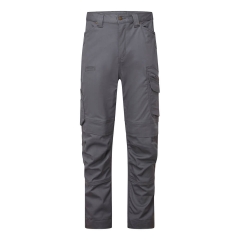 Pantalon cargo coupe ajustée tissu extensible multipoches Gris zoom – Portwest KA323