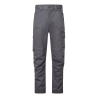 Pantalon cargo coupe ajustée tissu extensible multipoches Gris zoom – Portwest KA323