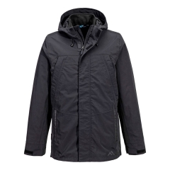 Parka 3 en 1 imperméable avec doublure polaire Noir – Portwest KX366