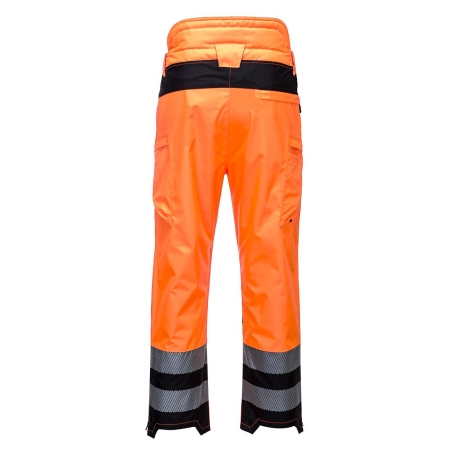 Pantalon haute visibilité imperméable respirant classe 2 Orange/noir – Portwest PW342