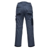 Pantalon de travail extensible léger multipoches PW3 Gris zoom/noir – Portwest PW304