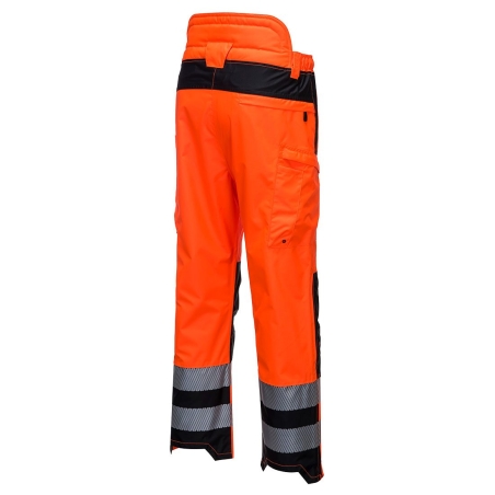 Pantalon haute visibilité imperméable respirant classe 2 Orange/noir – Portwest PW342