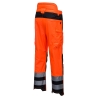 Pantalon haute visibilité imperméable respirant classe 2 Orange/noir – Portwest PW342