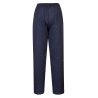 Pantalon femme ceinture élastiquée poly/coton Marine – Portwest LW97NAR