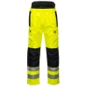 Pantalon haute visibilité imperméable respirant classe 2 Jaune/noir – Portwest PW342