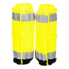 Guêtres haute visibilité contrastées avec bandes réfléchissantes Jaune/noir – Portwest HV389