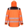 Parka 3-en-1 haute visibilité classe 3 imperméable Orange/noir – Portwest PW365