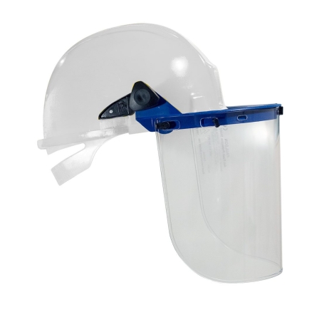 Écran facial anti arc électrique classe 1 avec support visière Incolore – Portwest PS90