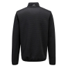 Sweatshirt texturé quart de zip anti-boulochage Noir – Portwest KX376