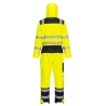 Combinaison de pluie haute visibilité classe 3 PW3 Jaune/noir – Portwest PW355