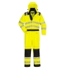 Combinaison de pluie haute visibilité classe 3 PW3 Jaune/noir – Portwest PW355