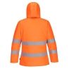 Parka haute visibilité grand froid imperméable classe 3 Orange/noir – Portwest PW261