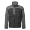 Veste hybride isolée panneaux softshell résistants au vent Gris zoom – Portwest PW328