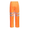 Pantalon haute visibilité ferroviaire avec fermetures latérales Orange – Portwest RT31