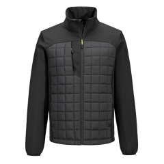 Veste hybride isolée panneaux softshell résistants au vent Noir – Portwest PW328
