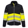 Veste softshell haute visibilité classe 1 Noir/jaune – Portwest PW375