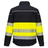 Veste softshell haute visibilité classe 1 Noir/jaune – Portwest PW375