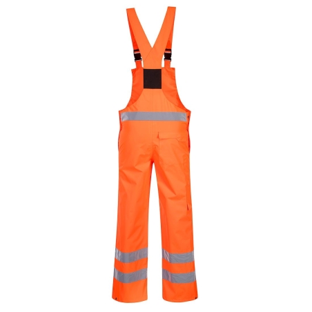 Cotte à bretelles haute visibilité classe 2 non doublée Orange – Portwest S388