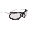 Lunettes de protection oculaire antirayures anti-UV Incolore – Portwest PS14, sachet de 12