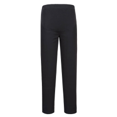 Pantalon de maternité extensible coupe slim sergé stretch Noir – Portwest S234