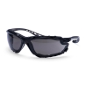 Lunettes de protection oculaire antirayures anti-UV Fumé – Portwest PS14, sachet de 12