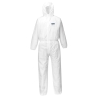 Combinaison de protection SMS FR antistatique Type 5/6 Blanc – Portwest ST80, paquet de 50
