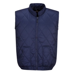 Bodywarmer sans manches matelassé Glasgow Marine – Portwest S412NAR