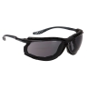 Lunettes de protection oculaire antirayures anti-UV Fumé – Portwest PS14, sachet de 12
