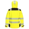 Veste de pluie haute visibilité classe 2 pour femme Jaune/noir – Portwest PW389