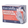 Gant antistatique fingertip enduit PU pour distributeur automatique Gris – Portwest VA198