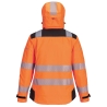 Veste de pluie haute visibilité classe 2 pour femme Orange/noir – Portwest PW389