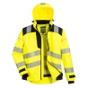 Veste de pluie imperméable respirante haute visibilité classe 3 Jaune/noir – Portwest PW360