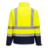 Veste softshell haute visibilité 3 couches classe 3 Jaune/marine – Portwest S425