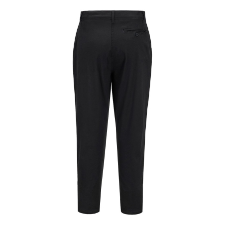 Pantalon femme chino slim stretch extensible Noir – Portwest S235
