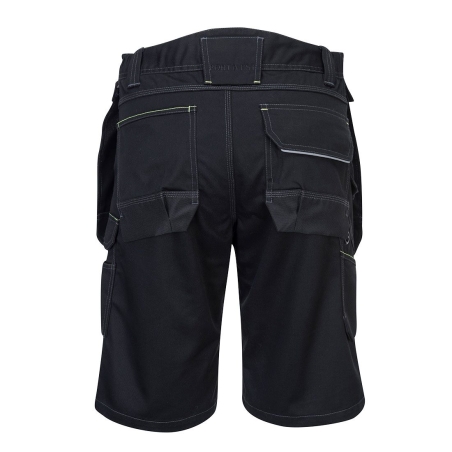 Bermuda de travail multipoches holster PW3 Noir – Portwest PW345