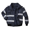 Blouson bomber 4-en-1 imperméable bandes réfléchissantes Marine – Portwest S435