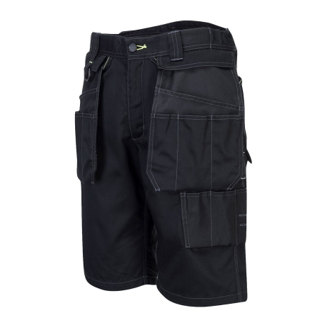 Bermuda de travail multipoches holster PW3 Noir – Portwest PW345