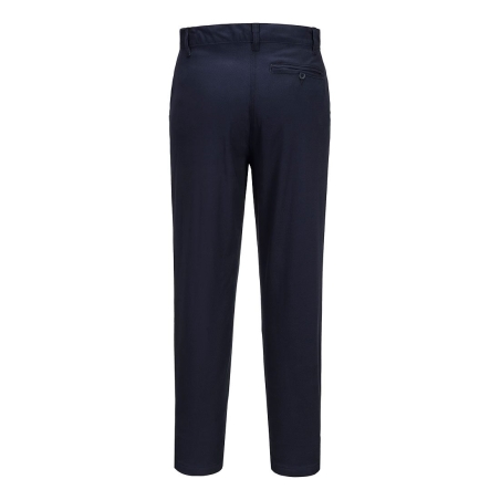 Pantalon femme chino slim stretch extensible Marine – Portwest S235